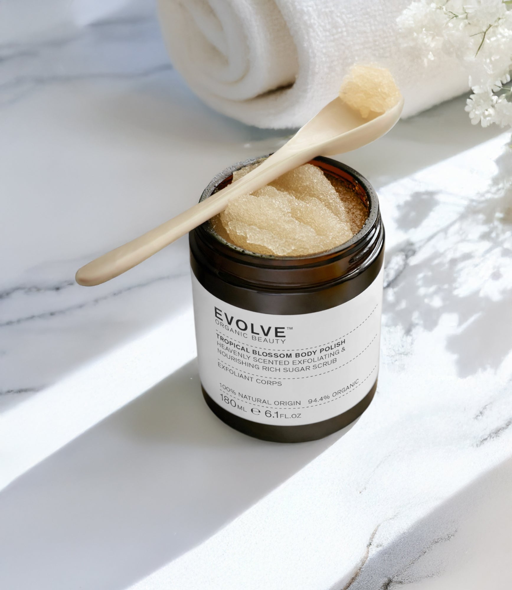 Evolve Tropical Blossom Body Polish