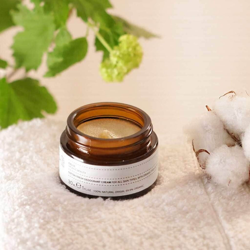 Cotton Fresh Natural Deodorant Cream